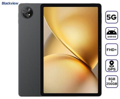 BLACKVIEW Tablet ZENO 10, 8 GB / 256 GB, 11", Android, crna, maskica + pribor